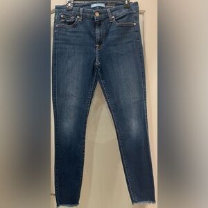 7 for all mankind B(air)Dark Blue Skinny Jeans size 29 NWOT